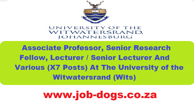 Wits Vacancies 2024 Employment News [X7 Posts] - Jobdogs Co ZA