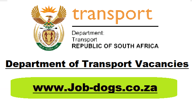Department of Transport Vacancies