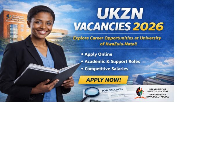 UKZN Vacancies 2026