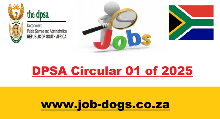DPSA Circular 01 of 2025