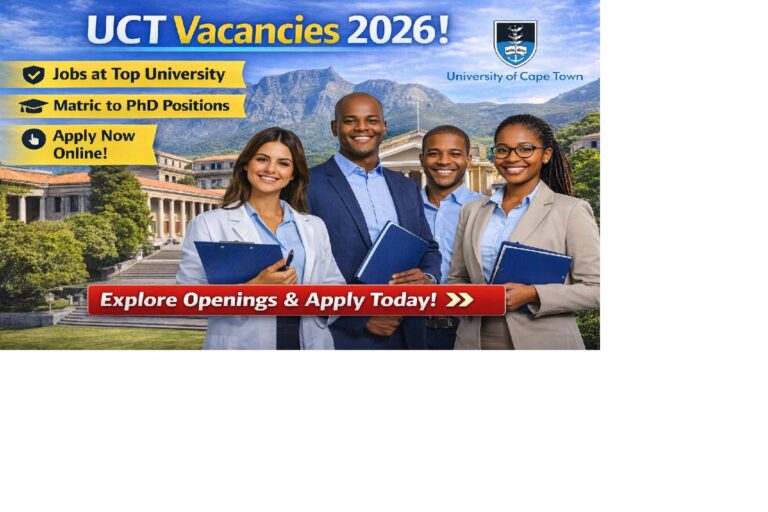 UCT Vacancies 2026