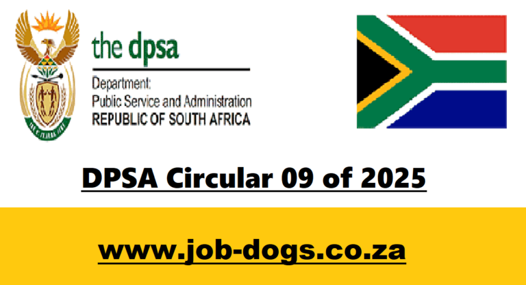 DPSA Circular 09 of 2025