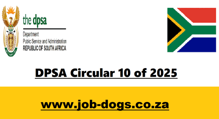DPSA Circular 10 of 2025