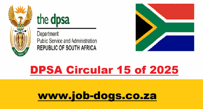 DPSA Circular 15 of 2025