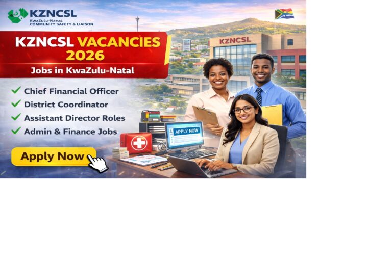 KZNCSL Vacancies 2026