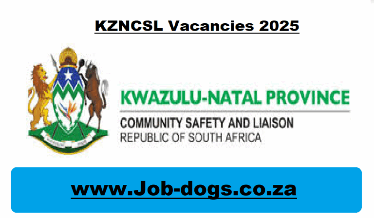 KZNCSL Vacancies