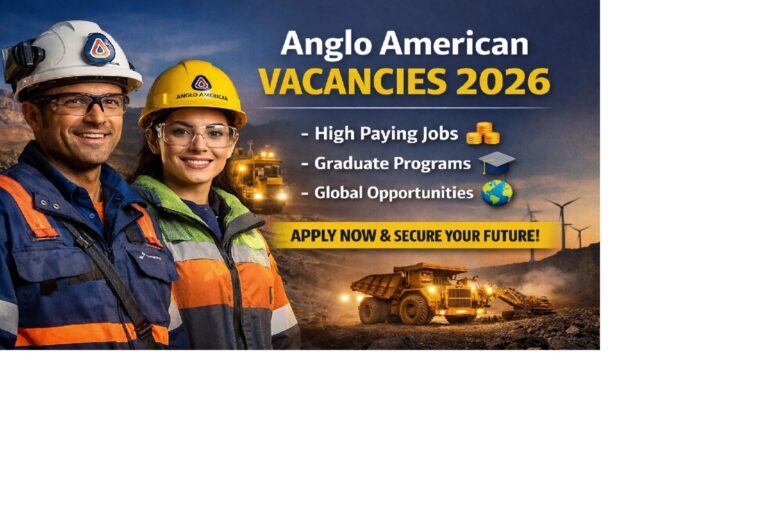 Anglo American Vacancies 2026