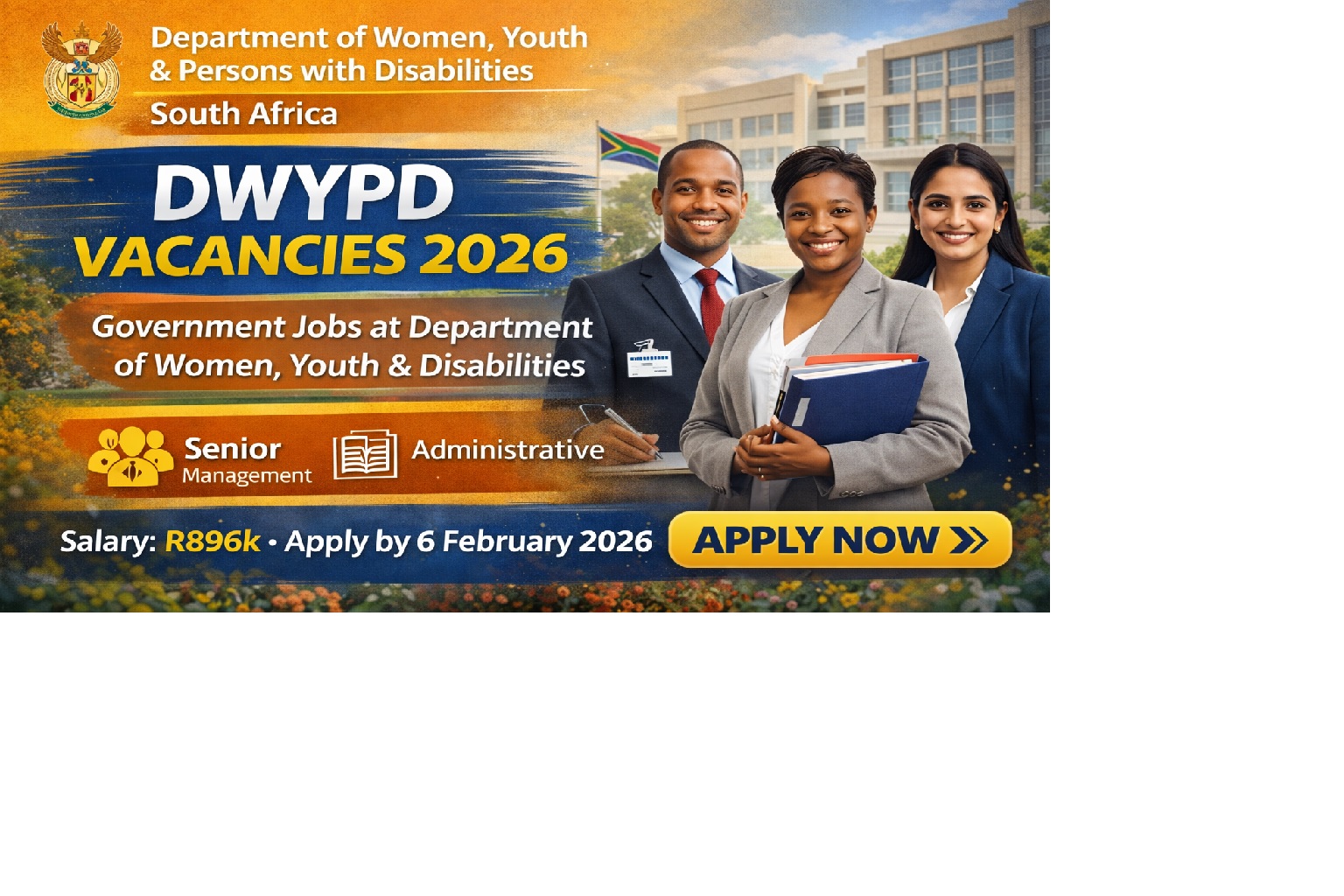DWYPD Vacancies 2026