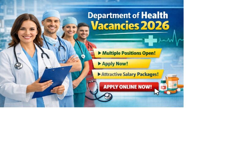Department of Health Vacancies 2026