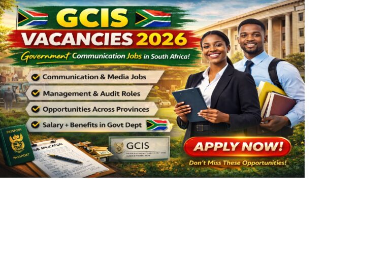 GCIS Vacancies 2026