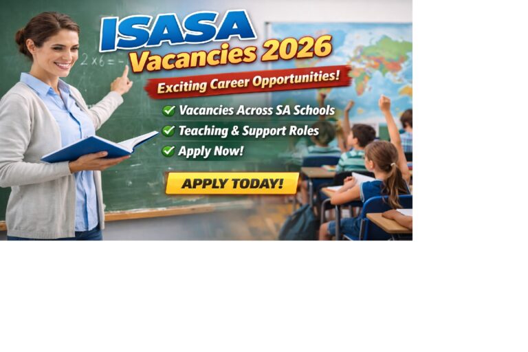 ISASA Vacancies 2026