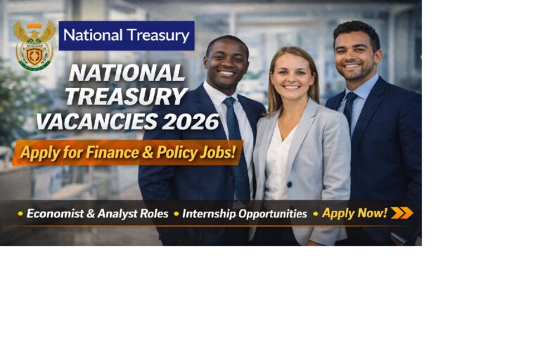 National Treasury Vacancies 2026
