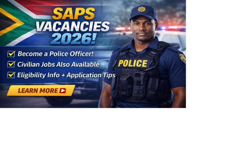 SAPS Vacancies 2026