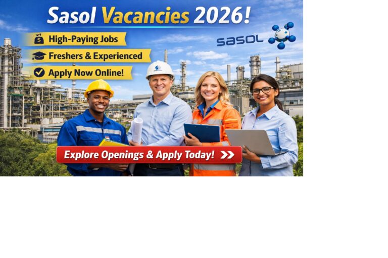 Sasol Vacancies 2026