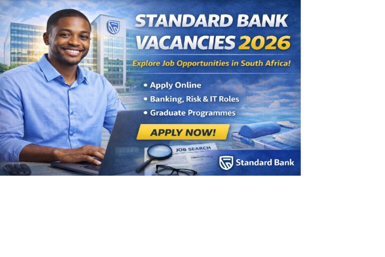 Standard Bank Vacancies 2026