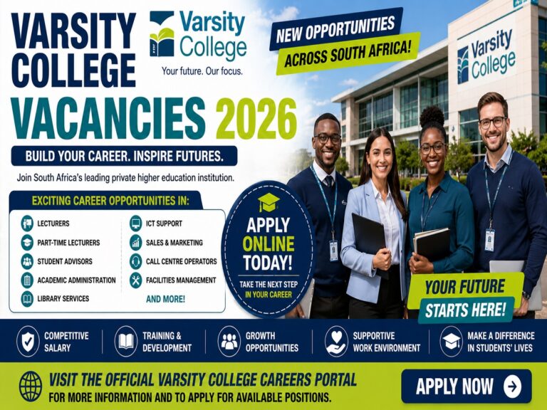 Varsity College Vacancies 2026