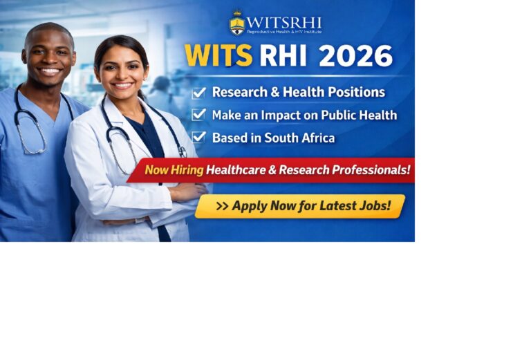 Wits RHI Vacancies 2026