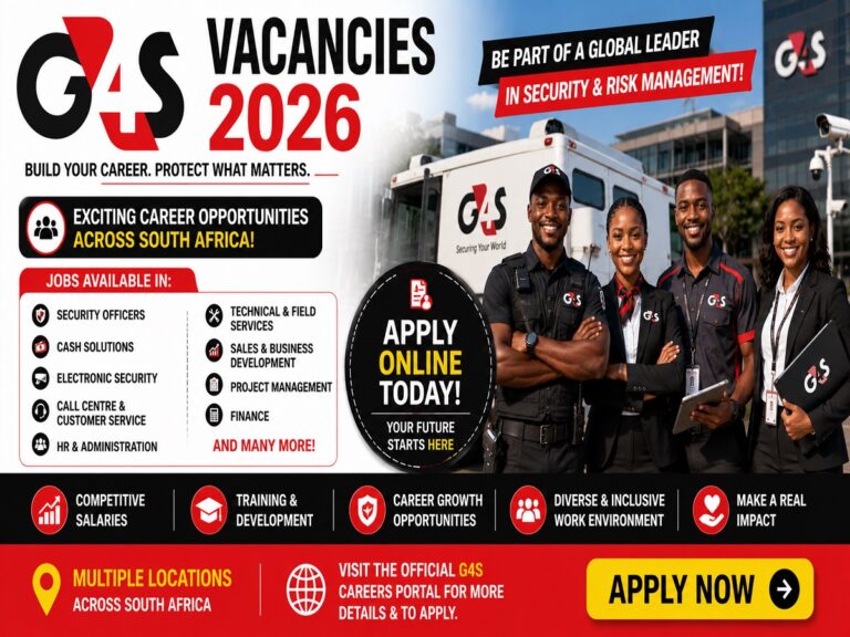 G4S Vacancies 2026