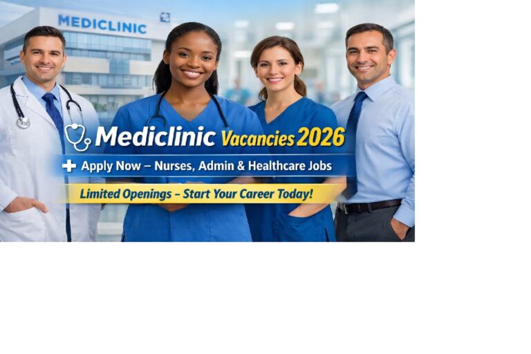 Mediclinic Vacancies 2026