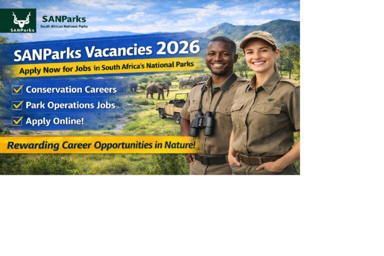 SANParks Vacancies 2026