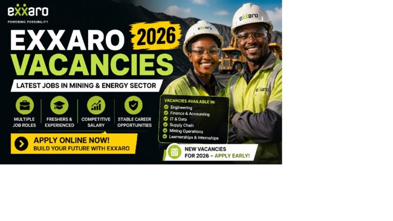 Exxaro Vacancies 2026