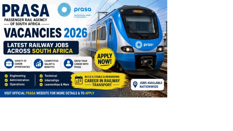 PRASA Vacancies 2026