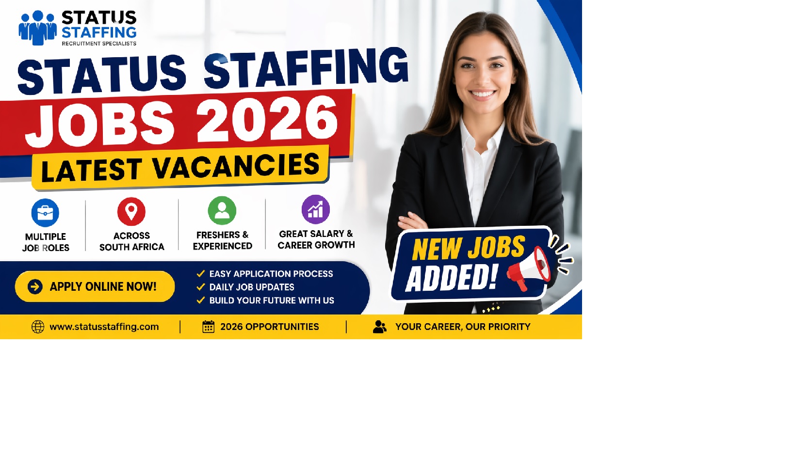 Status Staffing Jobs 2026