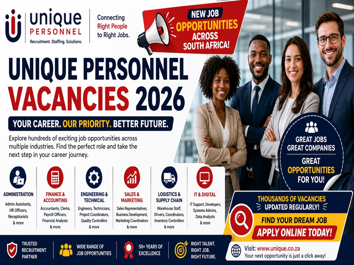 Unique Personnel Vacancies 2026