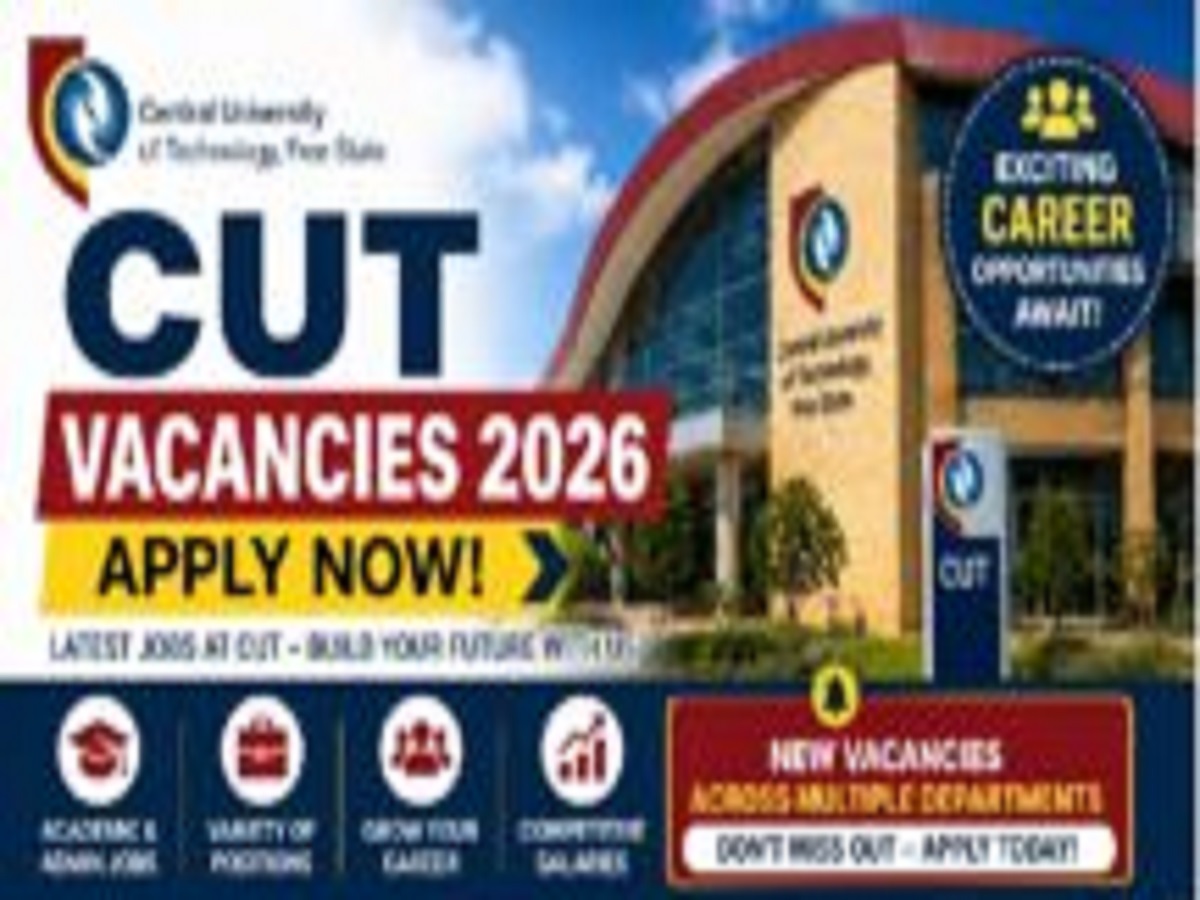 CUT Vacancies 2026