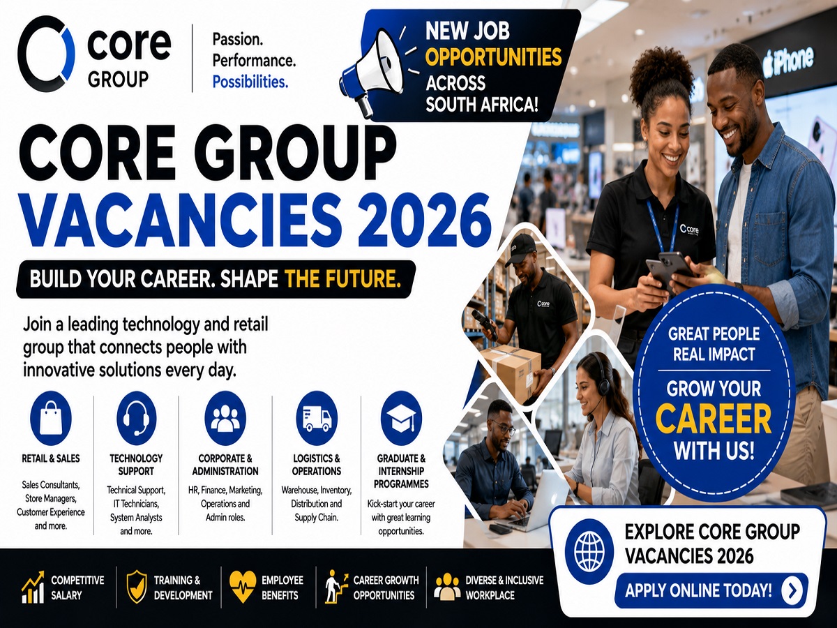 Core Group Vacancies 2026