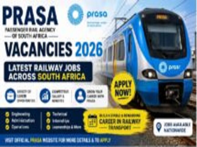 PRASA Vacancies 2026