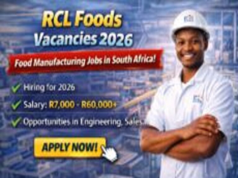 RCL Foods Vacancies 2026