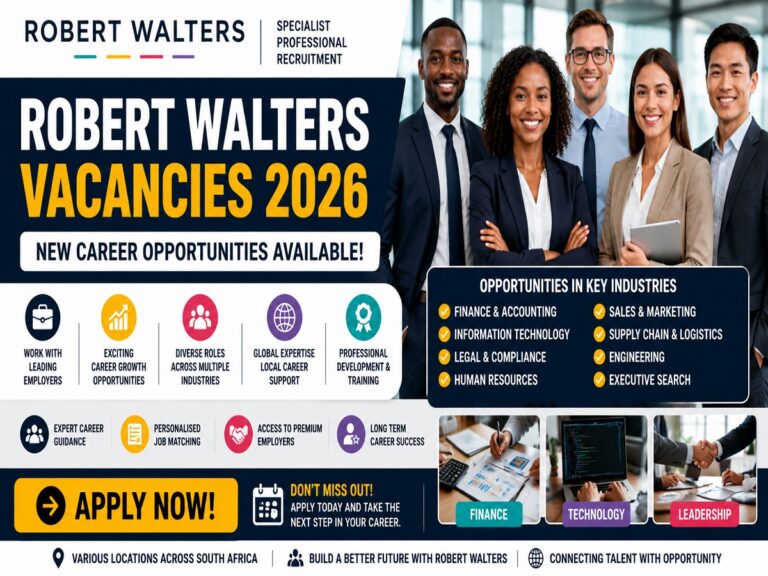 Robert Walters Vacancies 2026