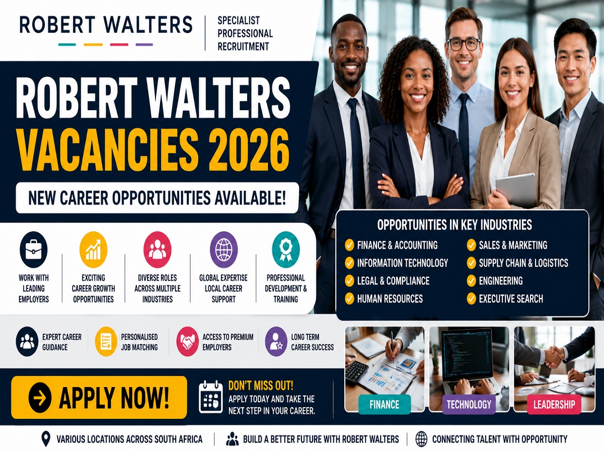 Robert Walters Vacancies 2026