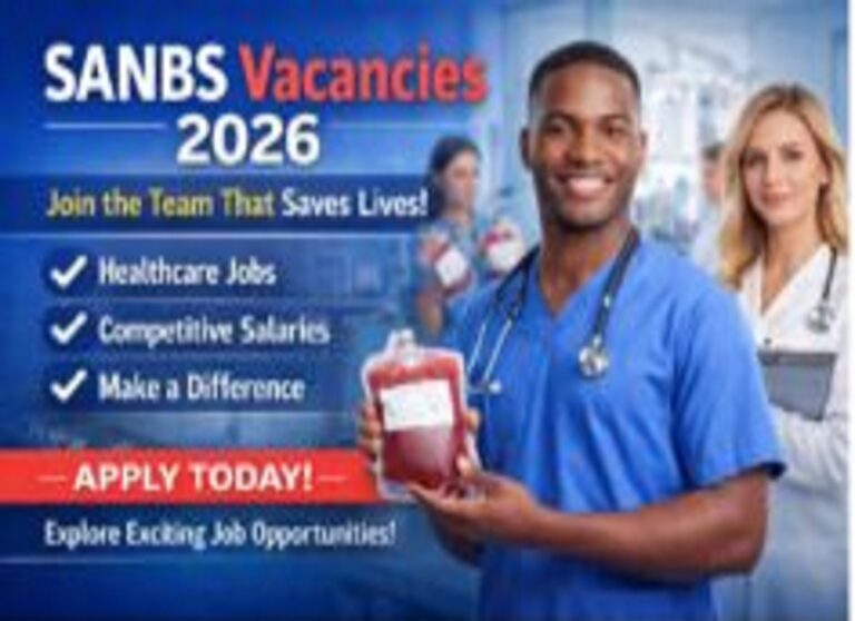 SANBS Vacancies 2026