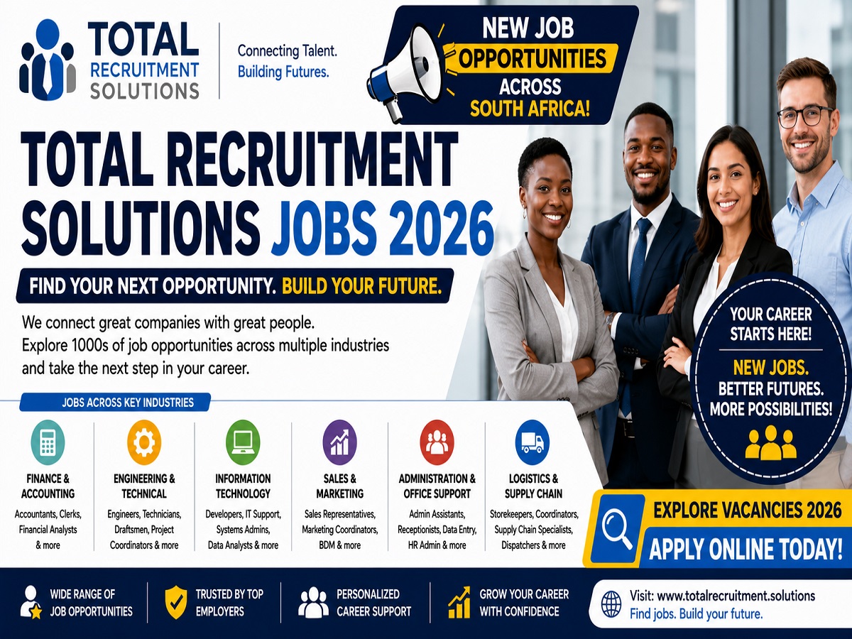 Total Recruitment Solutions Jobs 2026
