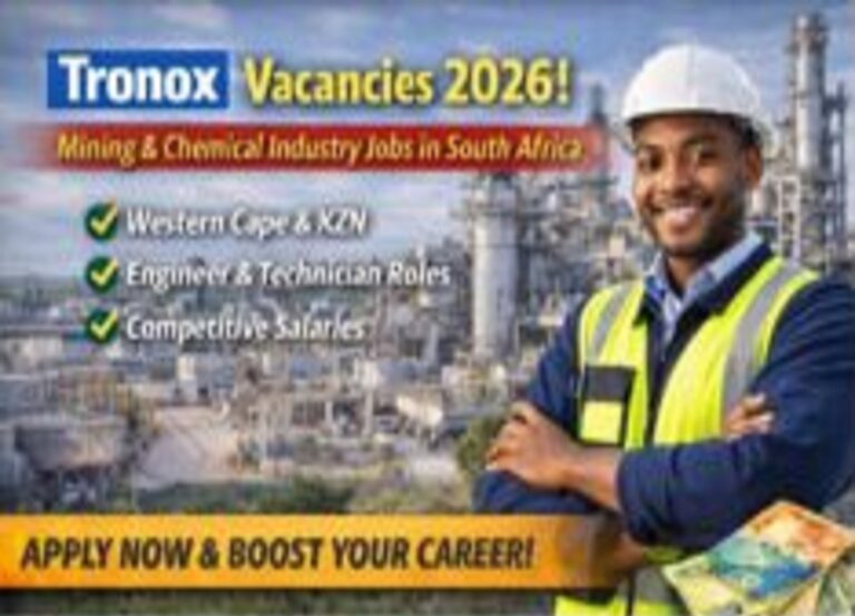 Tronox Vacancies 2026