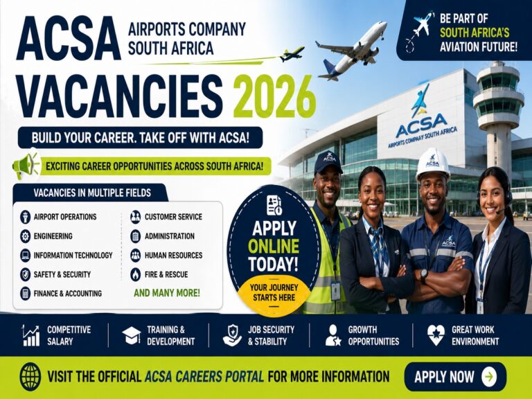 ACSA Vacancies 2026